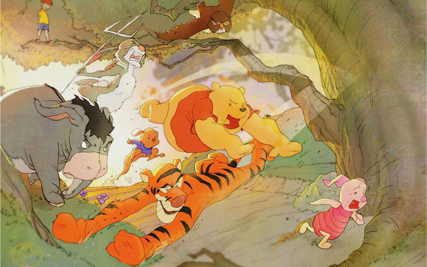 Winnie The Pooh Thanksgiving Wallpaper