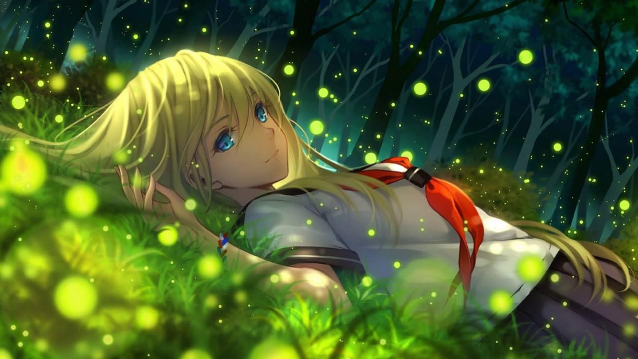 Relaxing Anime Wallpapers Wallpaper Cave