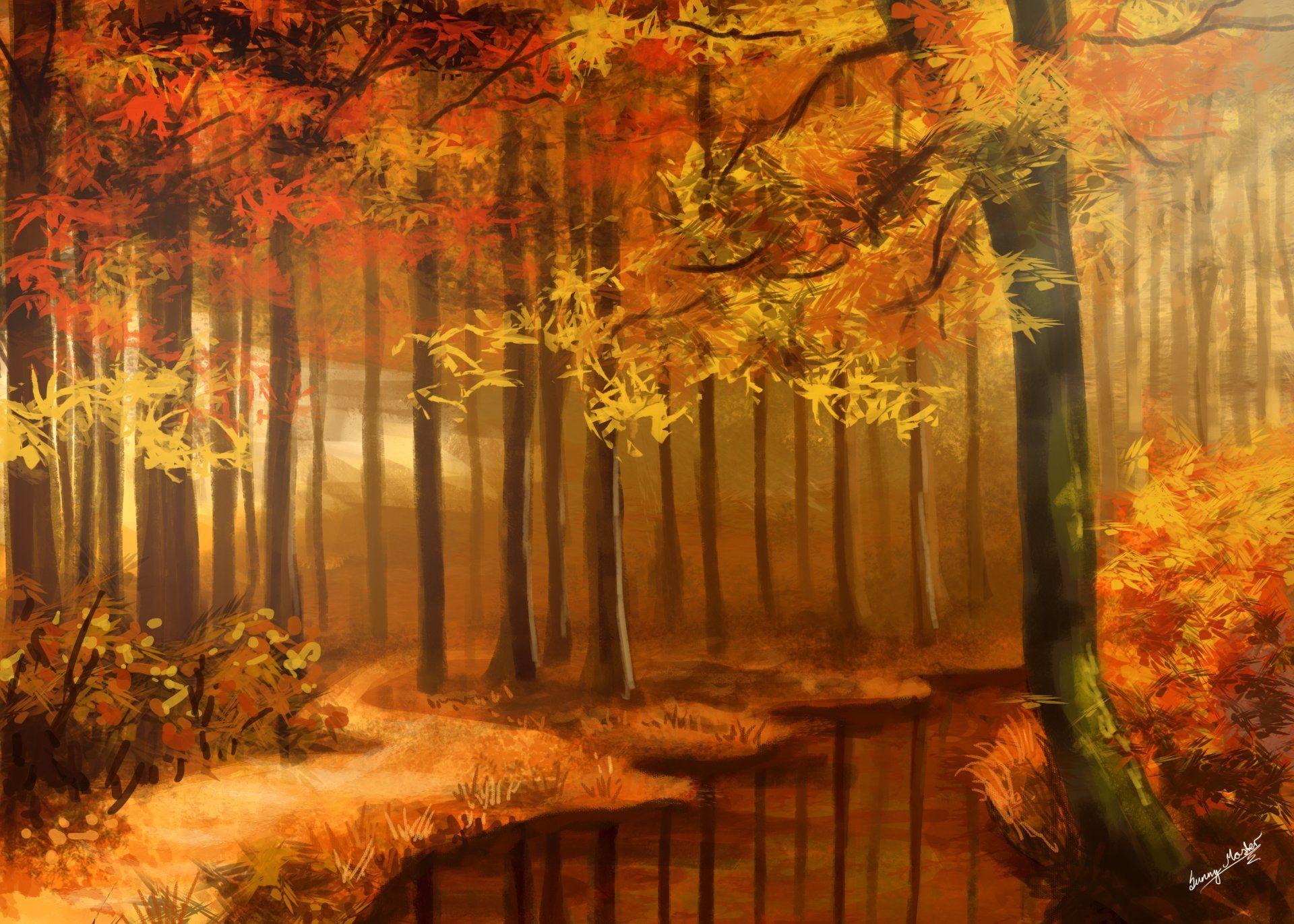 Autumn Fantasy Wallpapers Wallpaper Cave
