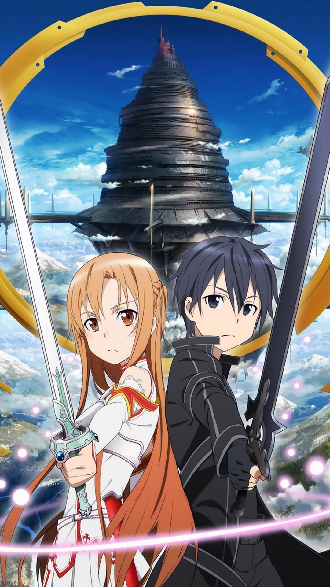 Sword Art Online Kirito And Asuna Kiss Wallpaper