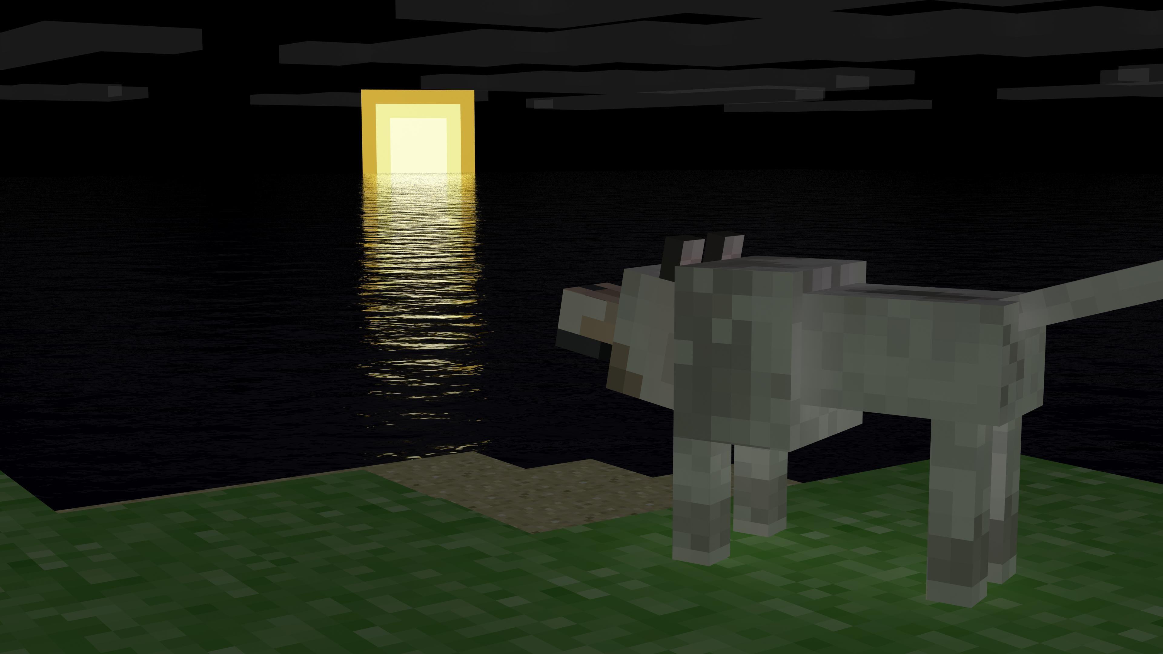 Minecraft Dog Wallpapers Wallpaper Cave