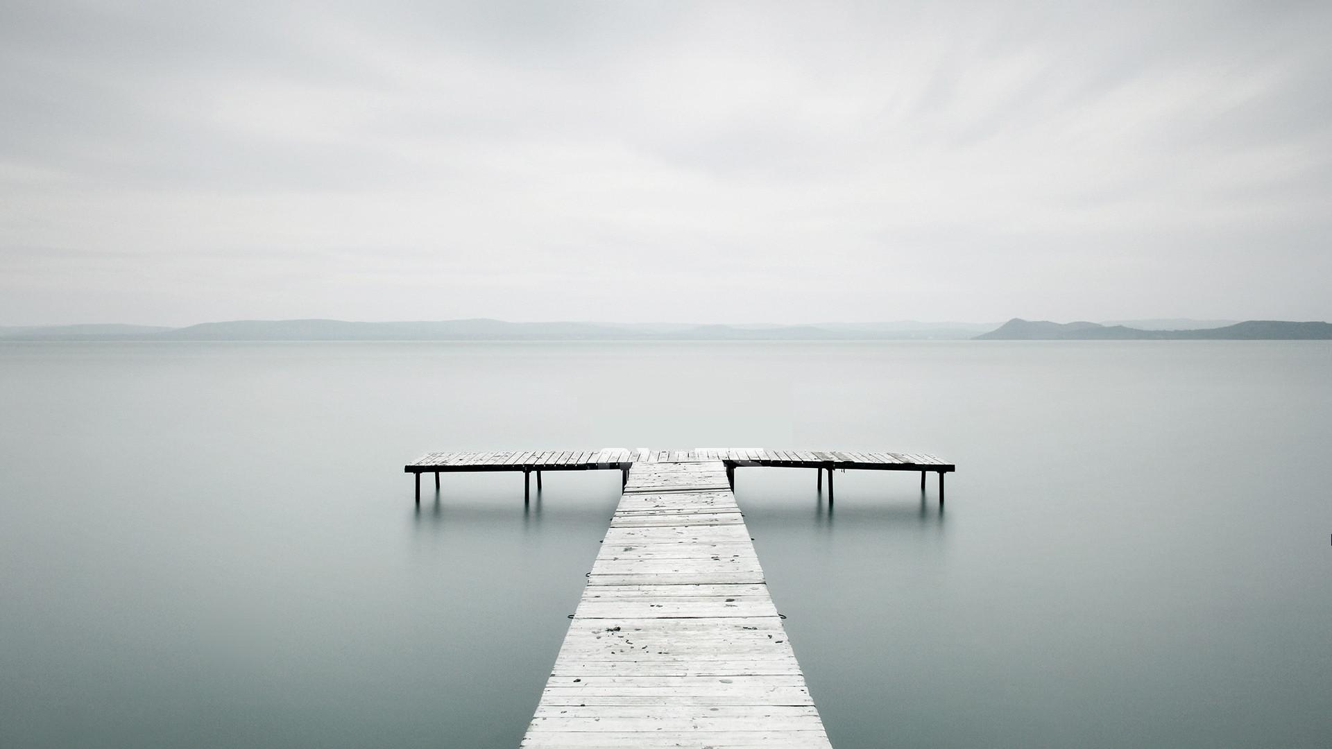 Lake Minimalist Wallpapers Wallpaper Cave