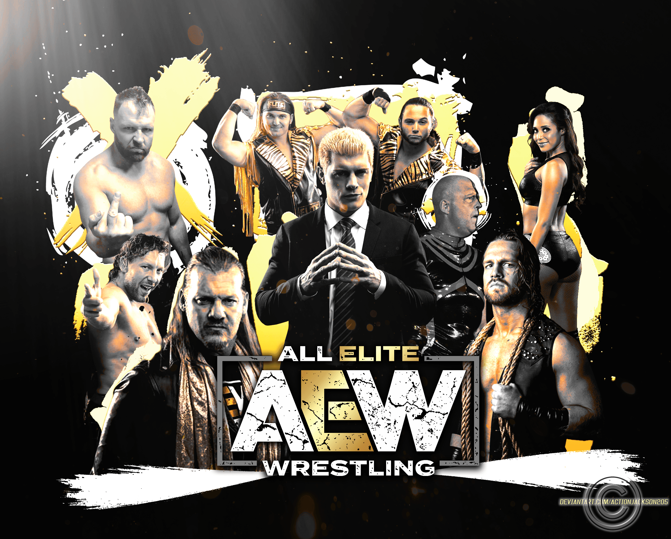 AEW All Elite Wrestling Wallpapers Wallpaper Cave