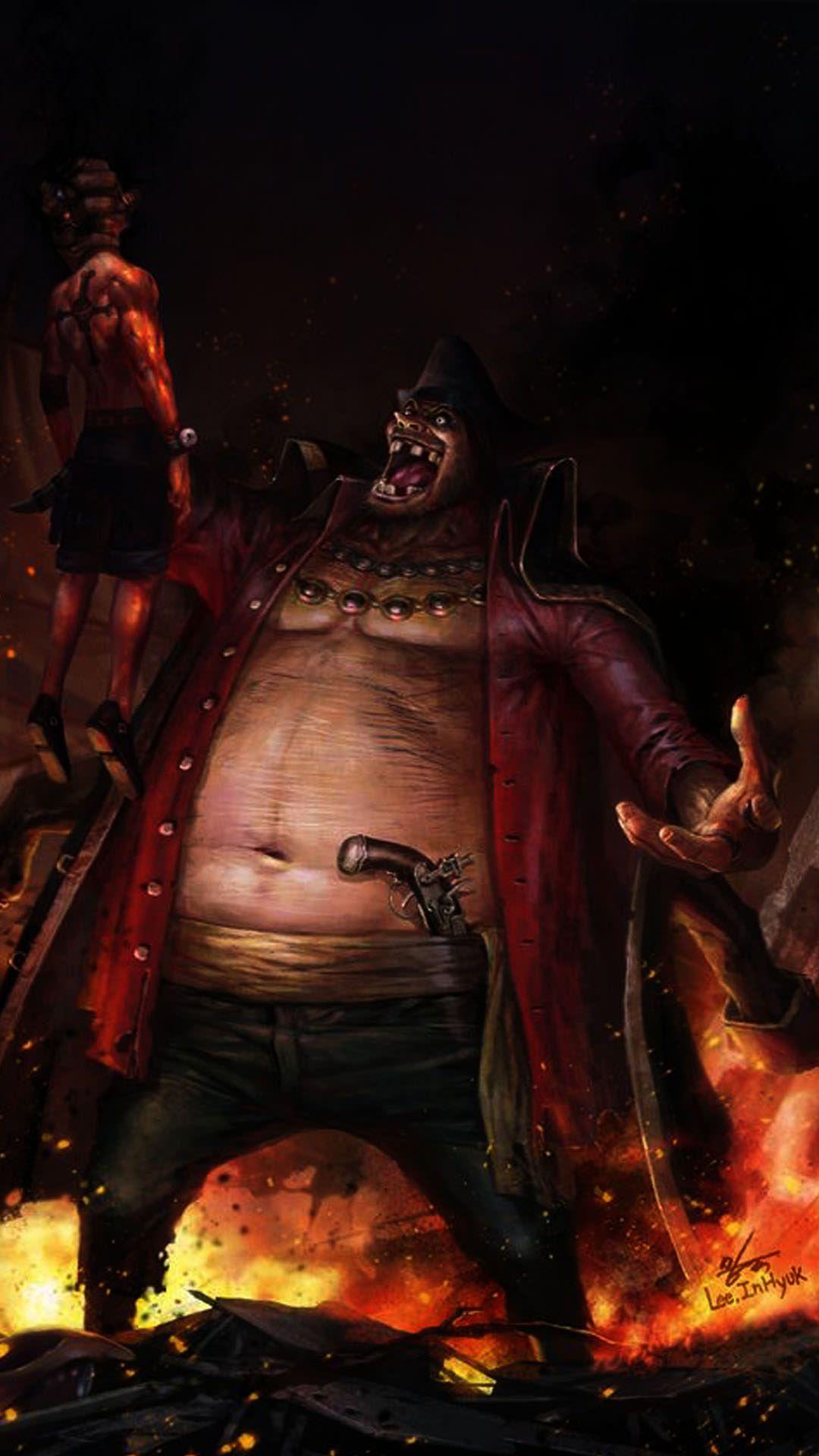 Blackbeard One Piece Wallpapers Wallpaper Cave