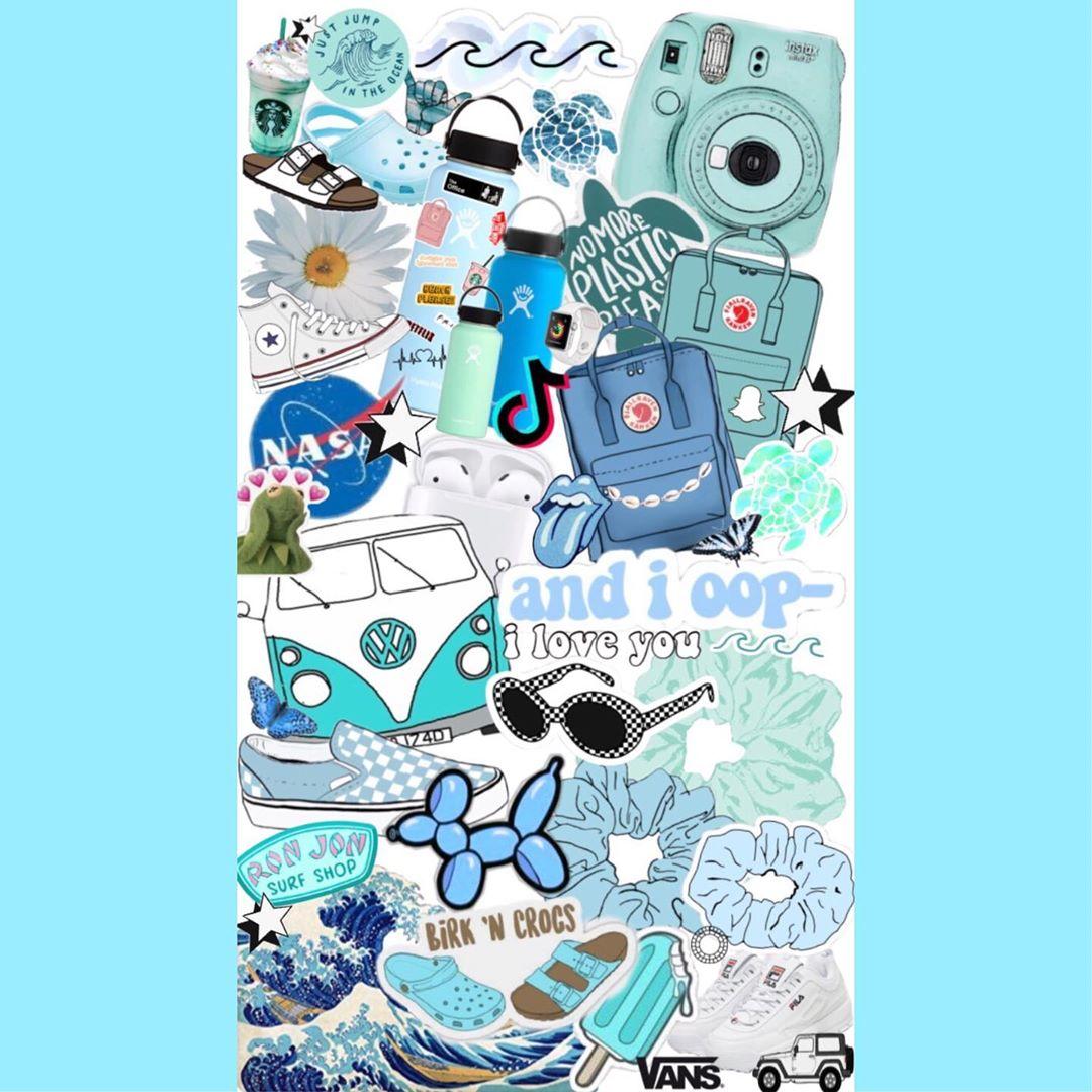 VSCO Blue Wallpapers Wallpaper Cave