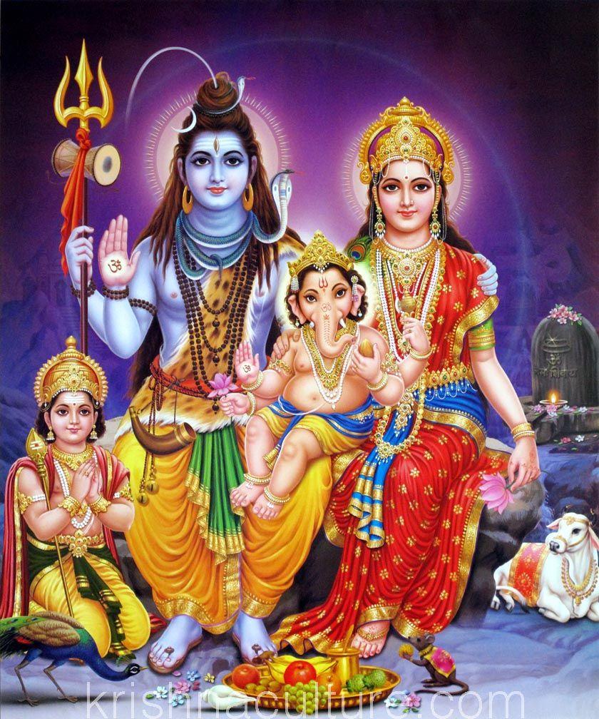 Lord Shiva Family Wallpapers Wallpaper Cave