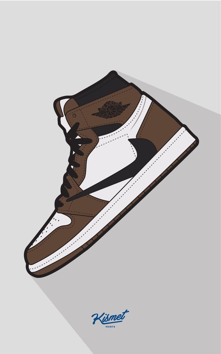 Travis Scott X Air Jordan 1 Cactus Jack Wallpapers Wallpaper Cave