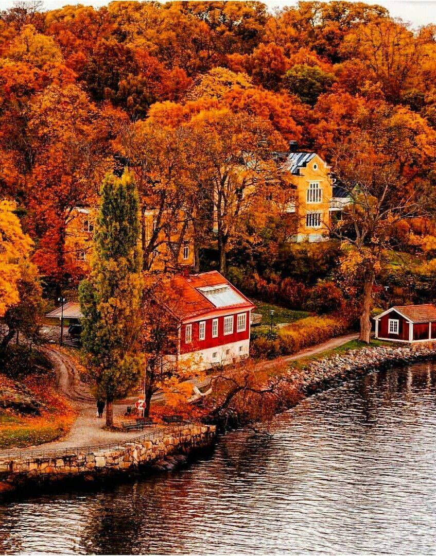 Autumn Village Wallpapers Wallpaper Cave