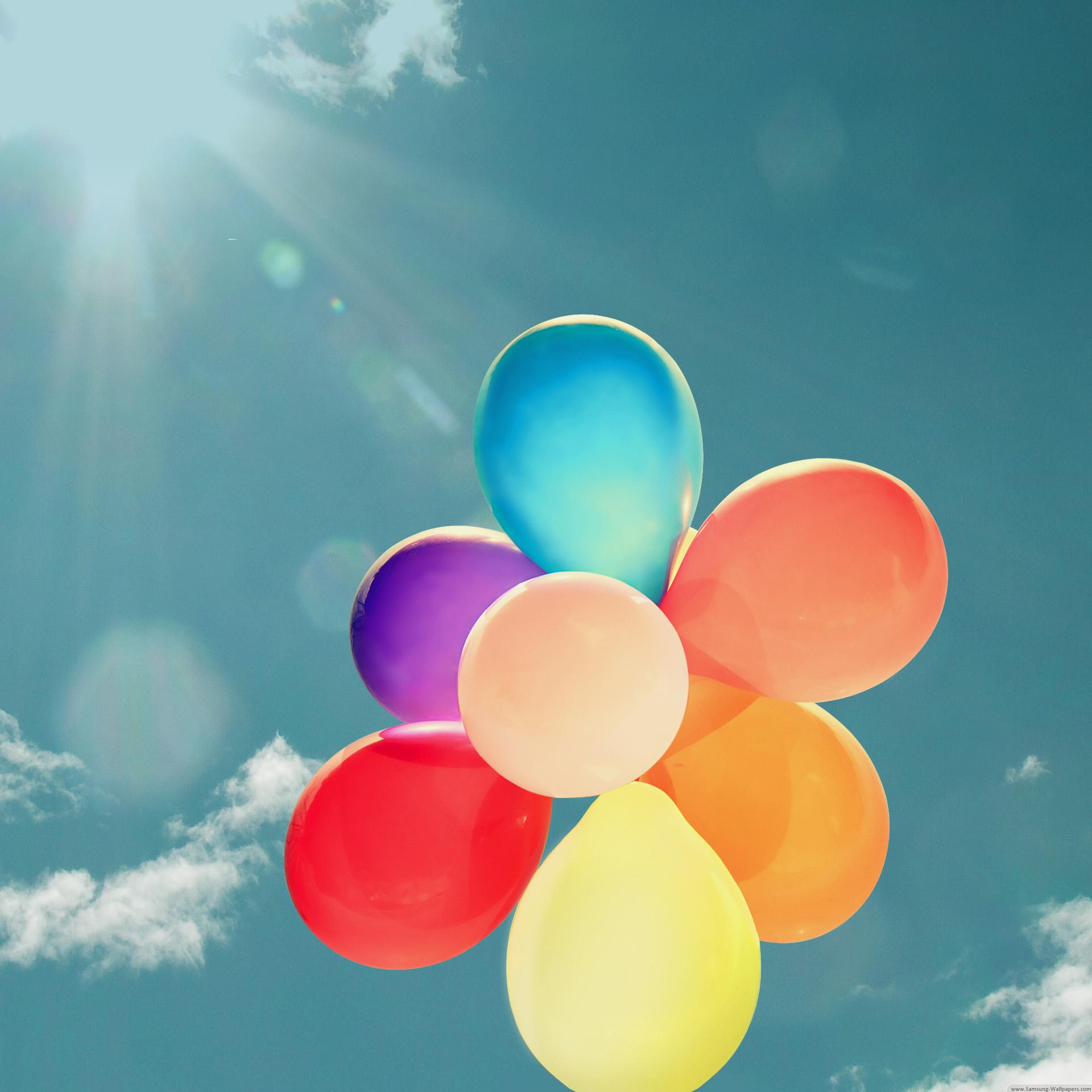 Colorful Balloons In The Sky Wallpapers Wallpaper Cave