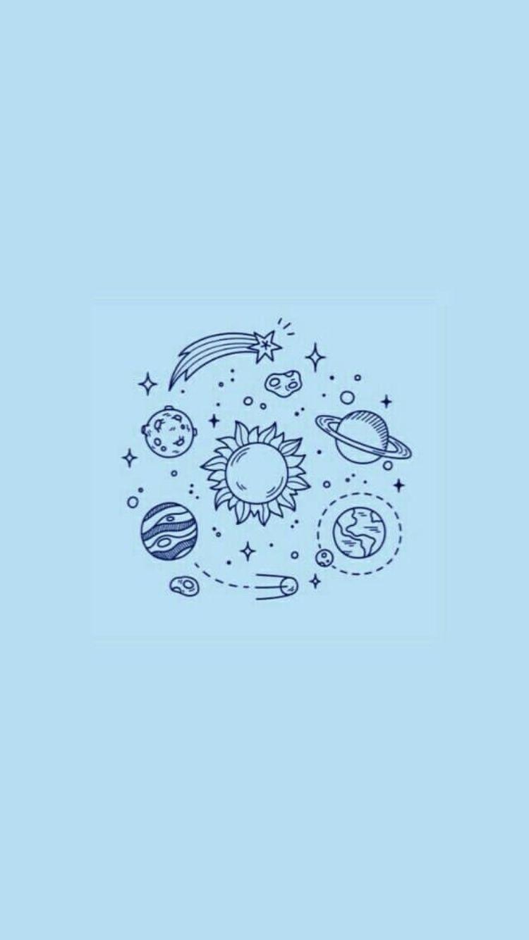 Blue Aesthetic Phone Wallpapers Wallpaper Cave