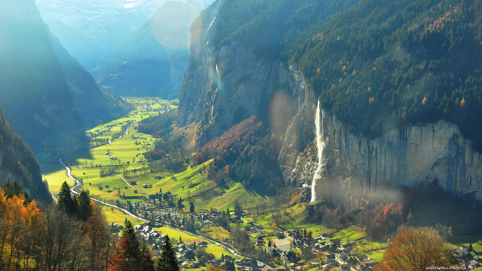 Lauterbrunnen Switzerland Wallpapers Wallpaper Cave