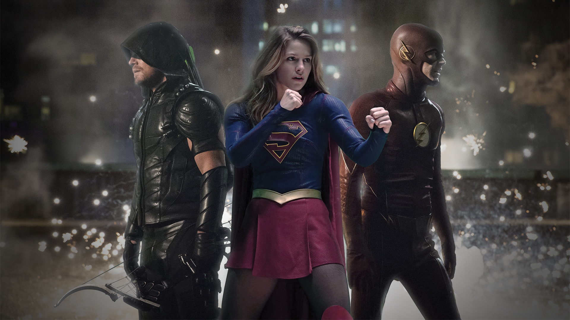 Green Arrow, Flash And Supergirl Wallpapers Wallpaper Cave