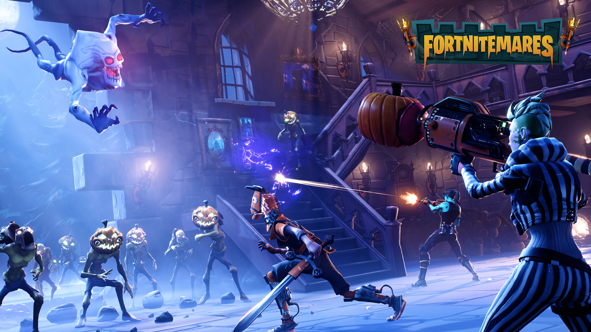 Halloween Fortnite Wallpapers Wallpaper Cave