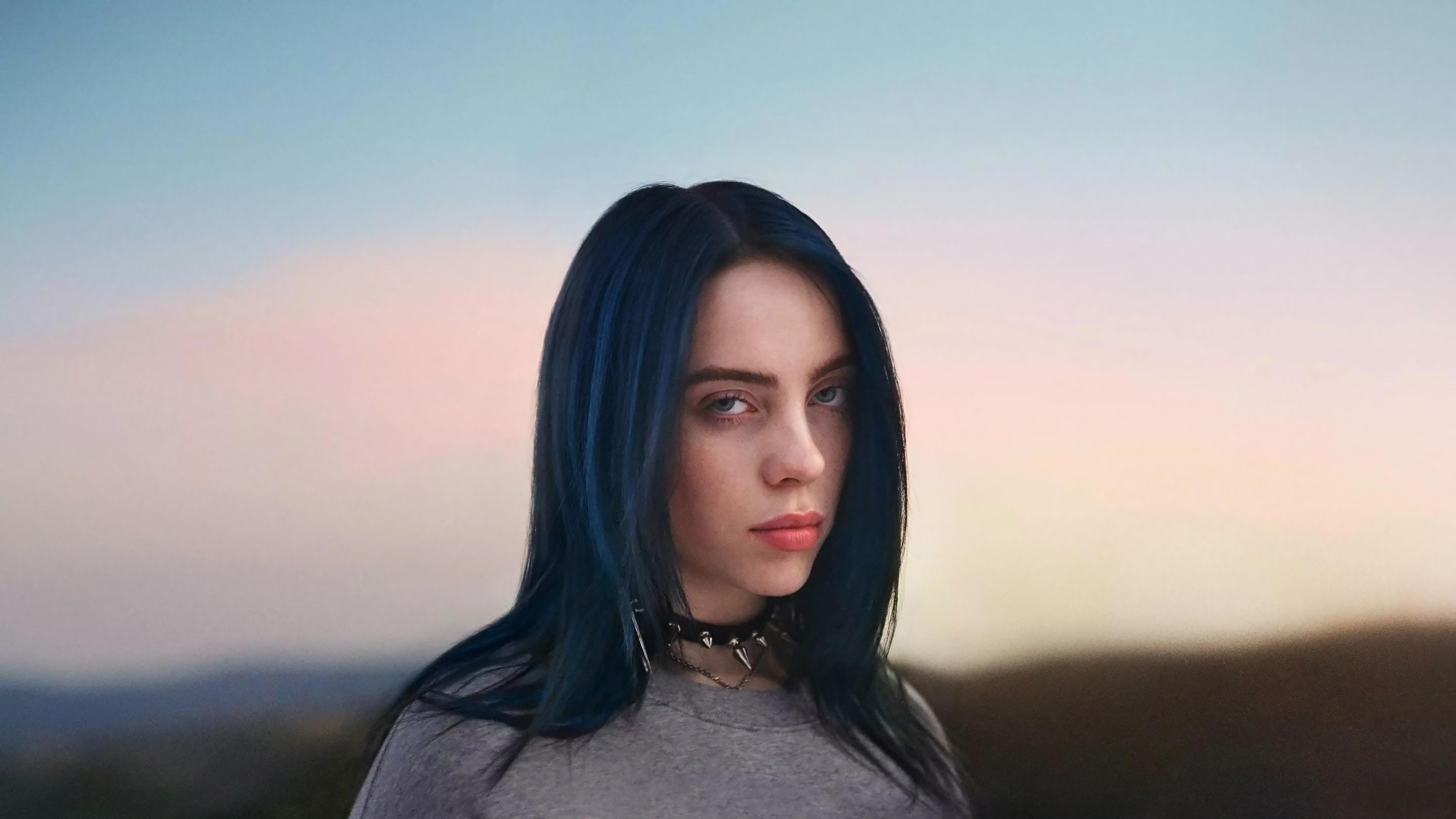 Billie Eilish Green Landscape Wallpapers Wallpaper Cave