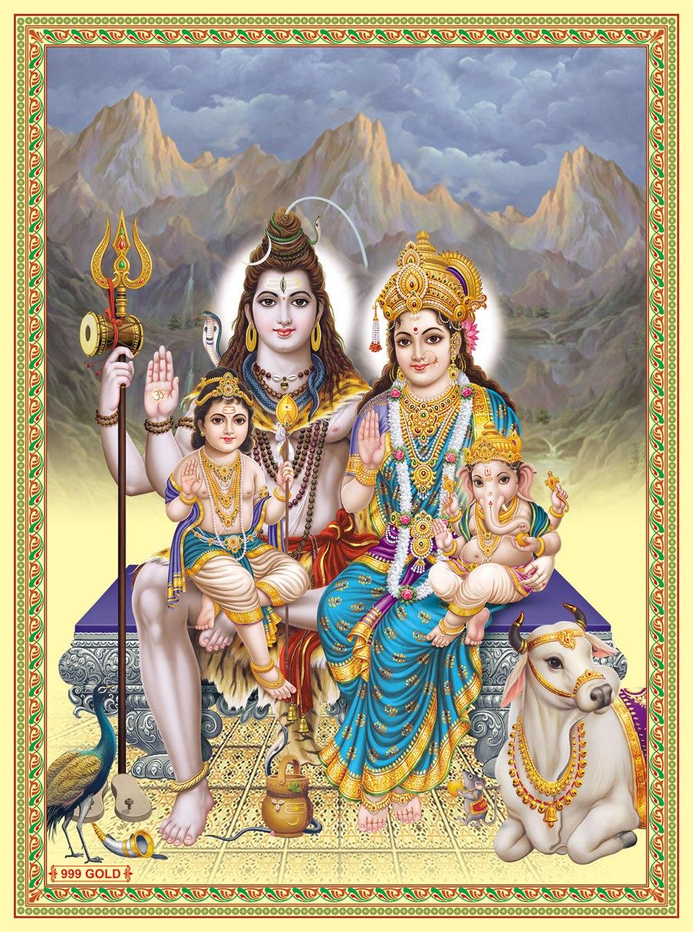 Shiv Pariwar Wallpapers Wallpaper Cave