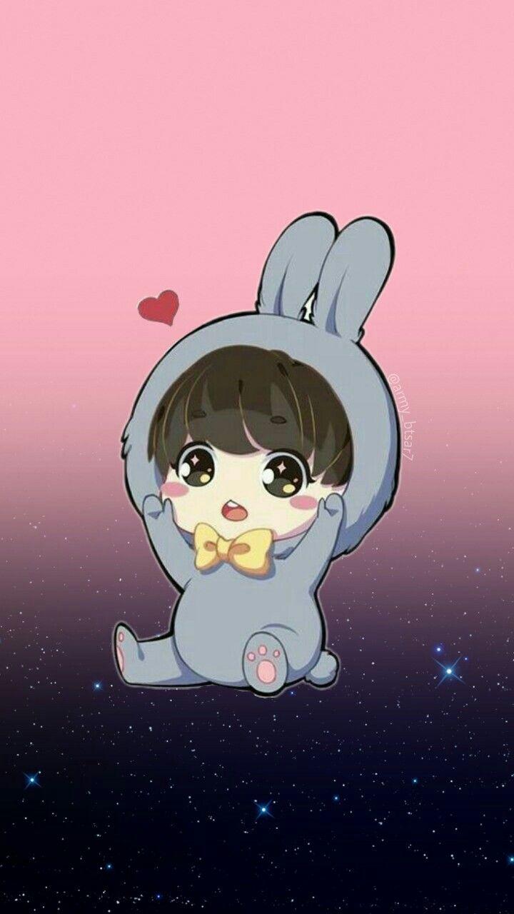 Jungkook Cartoon Wallpapers Wallpaper Cave