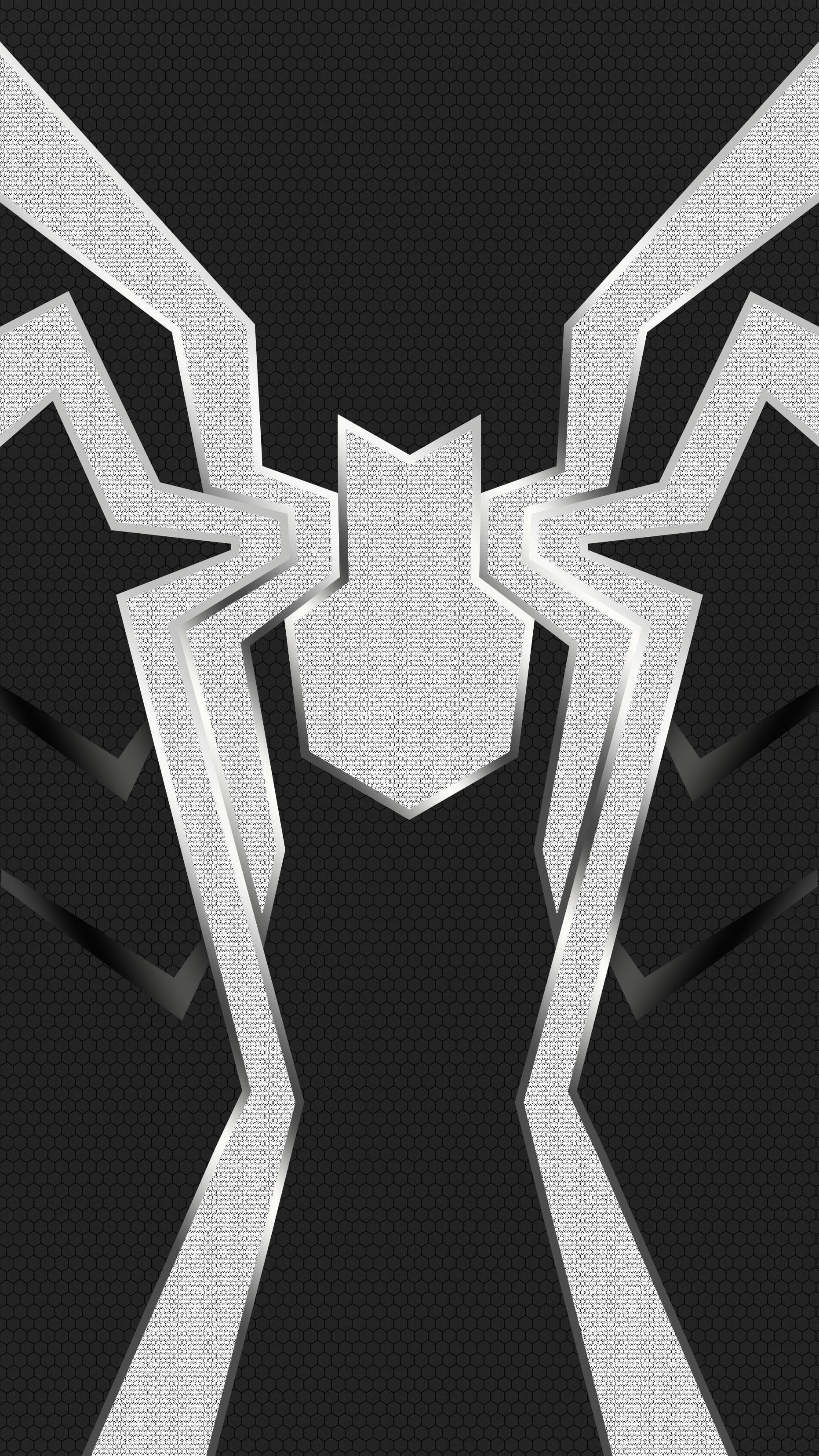 Black SpiderMan Symbol Android Mobile Wallpapers Wallpaper Cave