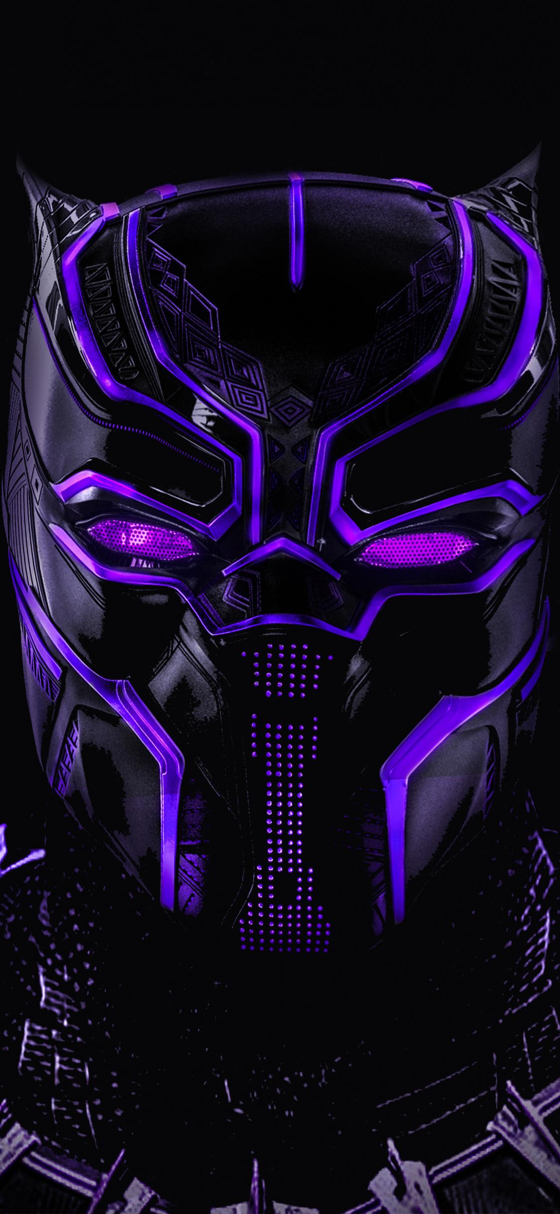 Neon Black Panther Wallpapers Wallpaper Cave