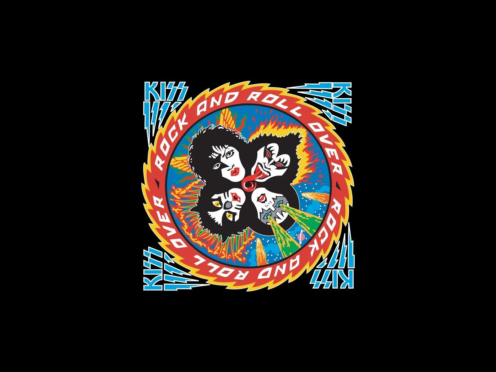 Kiss Rock And Roll Over Wallpaper