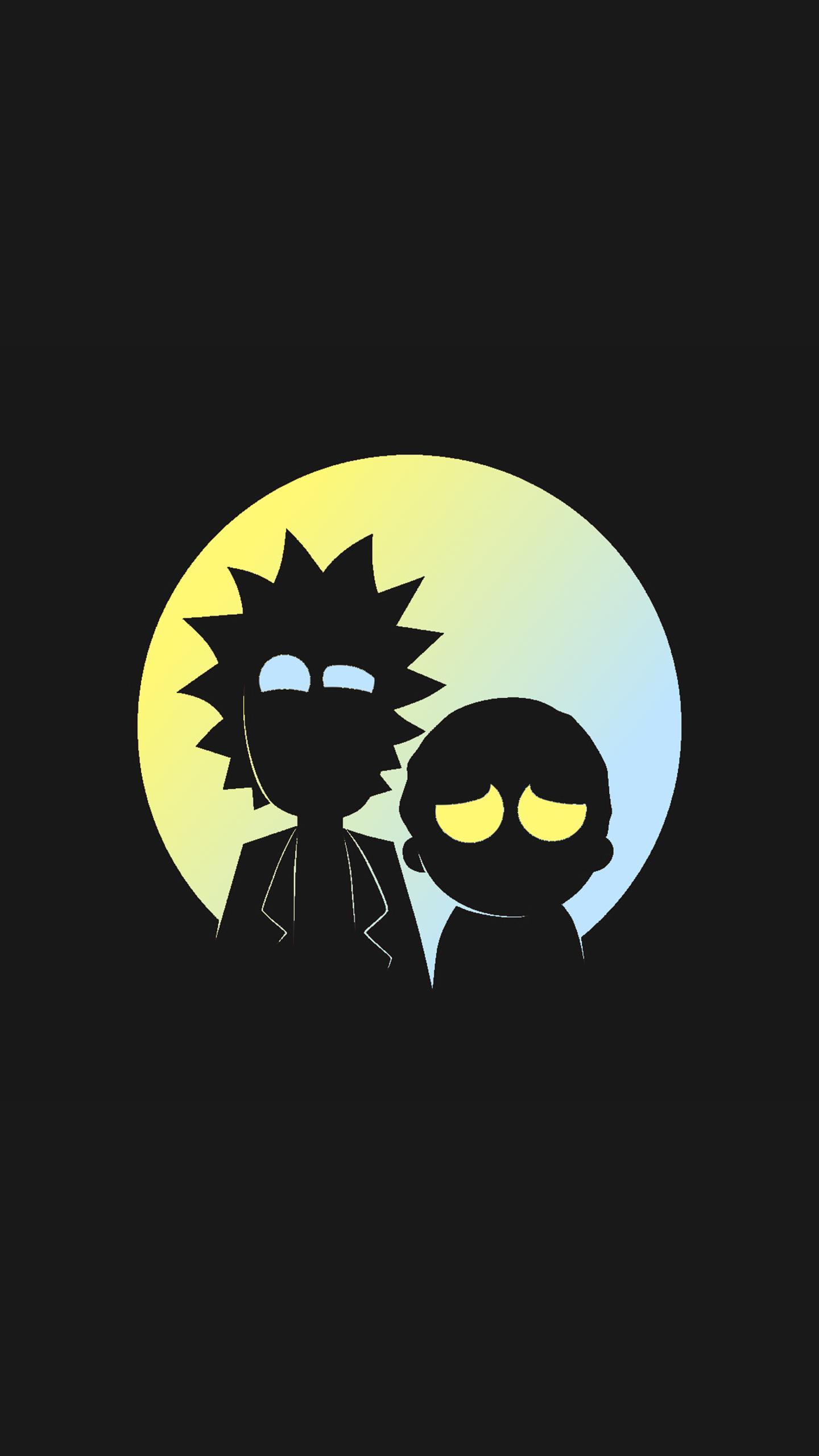Rick And Morty Black Wallpapers Wallpaper Cave