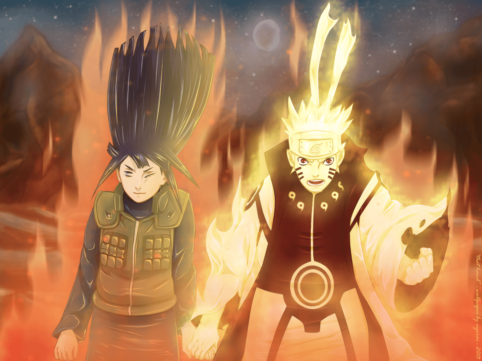 Naruto Chakra Wallpapers Wallpaper Cave