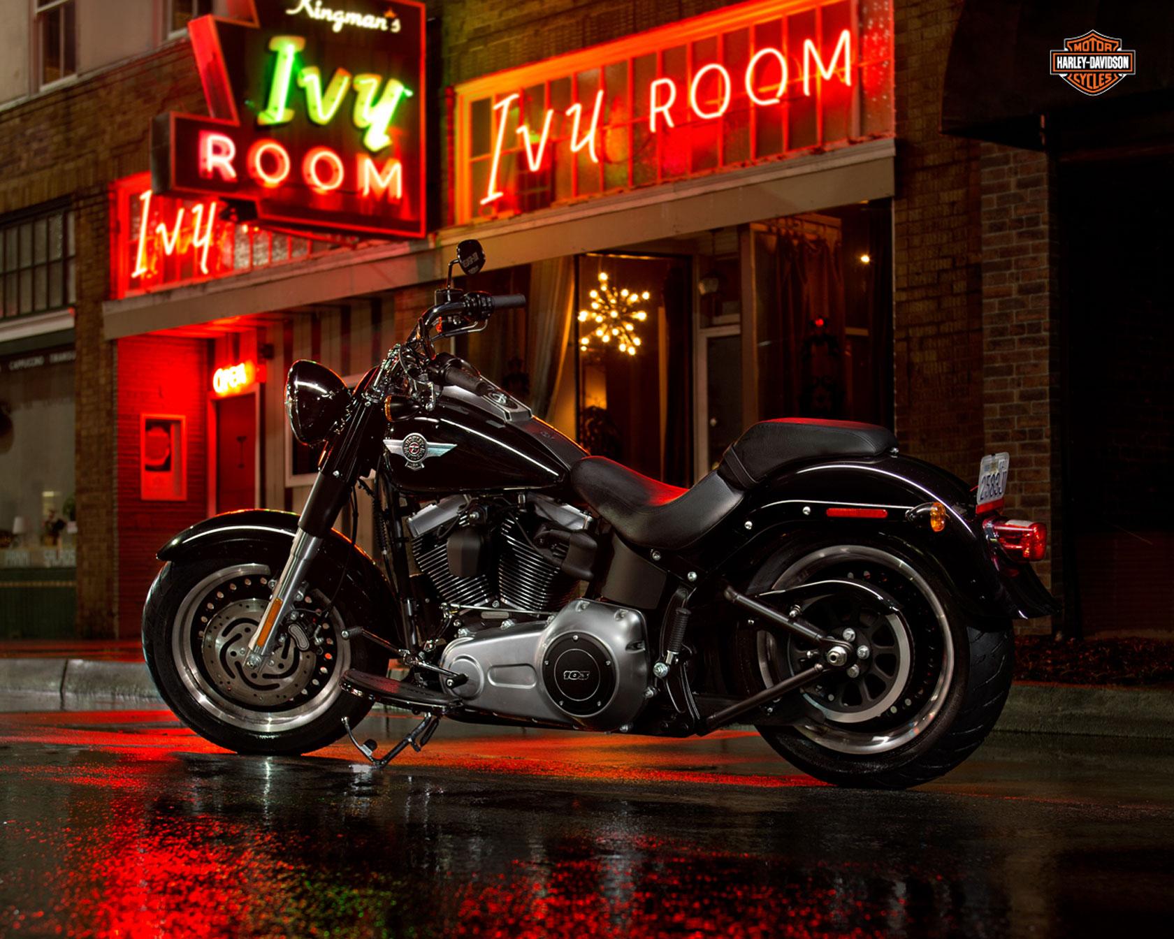 HarleyDavidson Fat Boy Wallpapers Wallpaper Cave