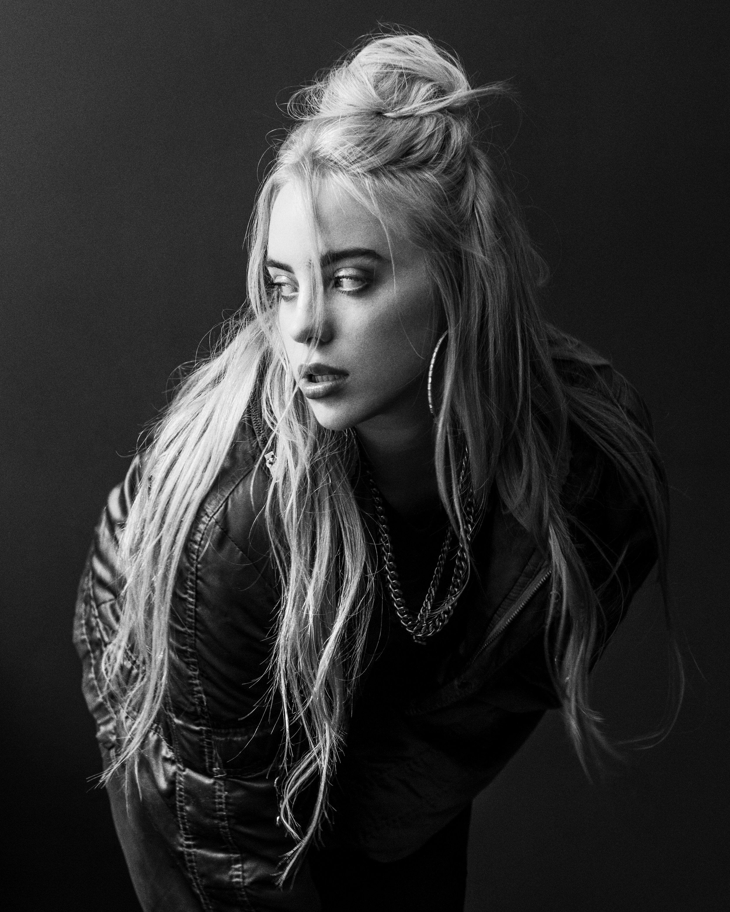 Billie Eilish Black And White Wallpapers Wallpaper Cave