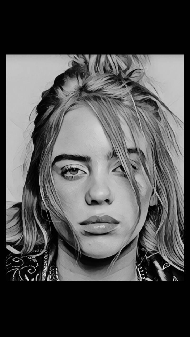 Billie Eilish Black And White Wallpapers Wallpaper Cave