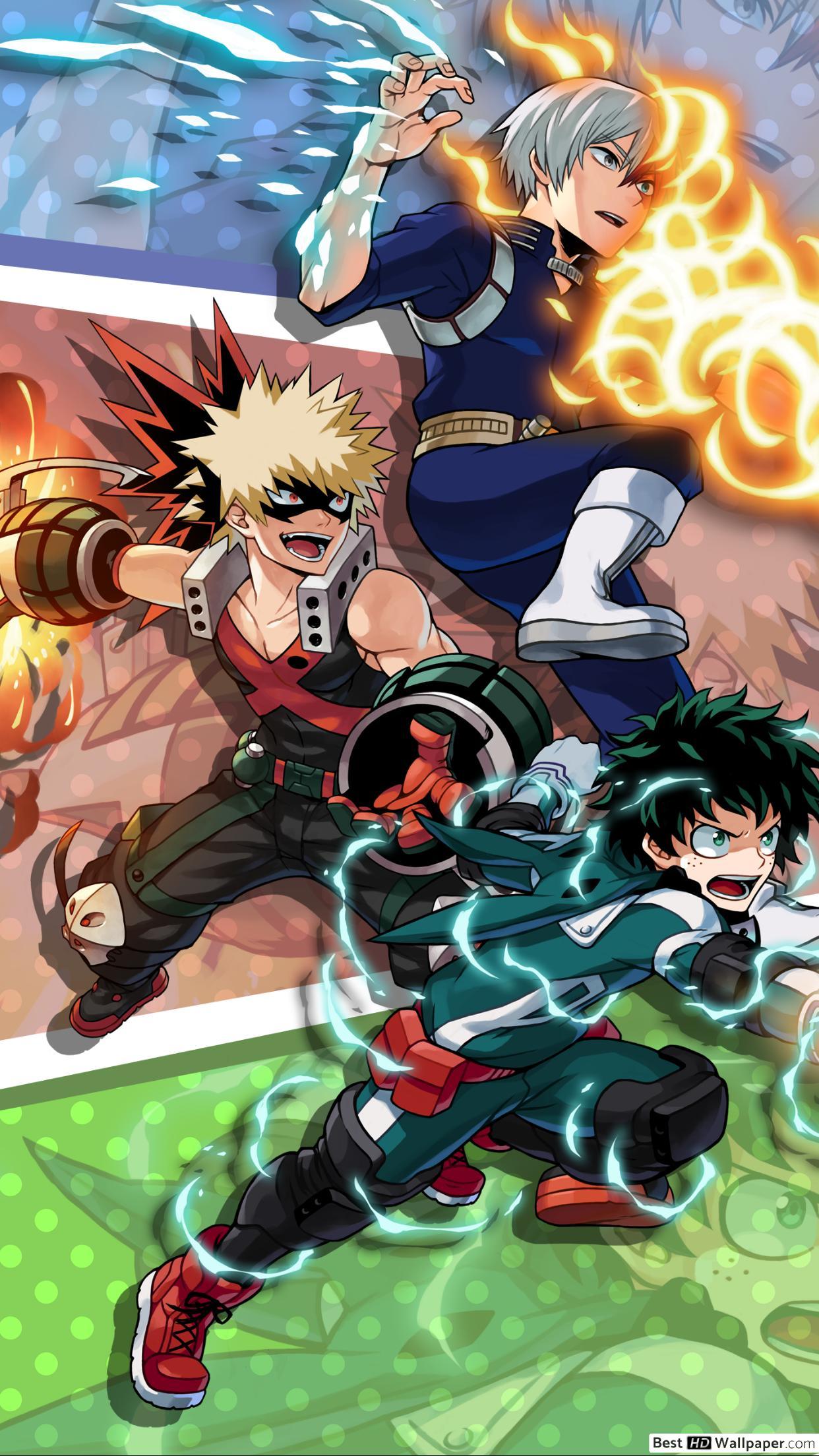Bakugo And Deku Wallpapers Wallpaper Cave