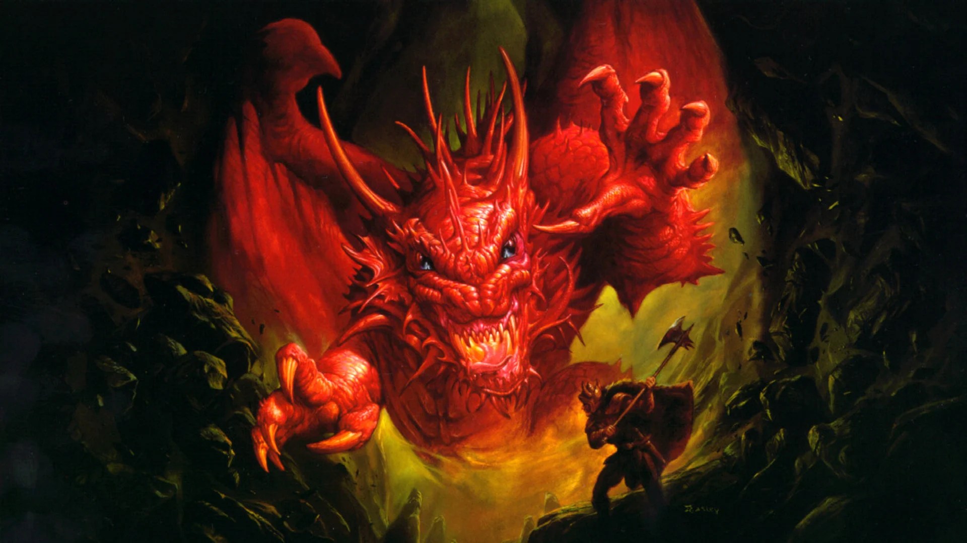 Dungeons And Dragons Retro Art Wallpapers Wallpaper Cave