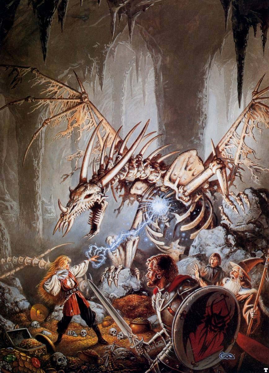 Dungeons And Dragons Retro Art Wallpapers Wallpaper Cave