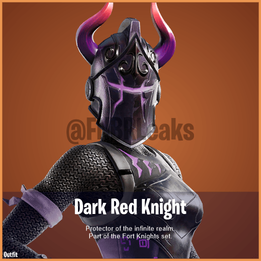 Dark Red Knight Fortnite Wallpapers Wallpaper Cave