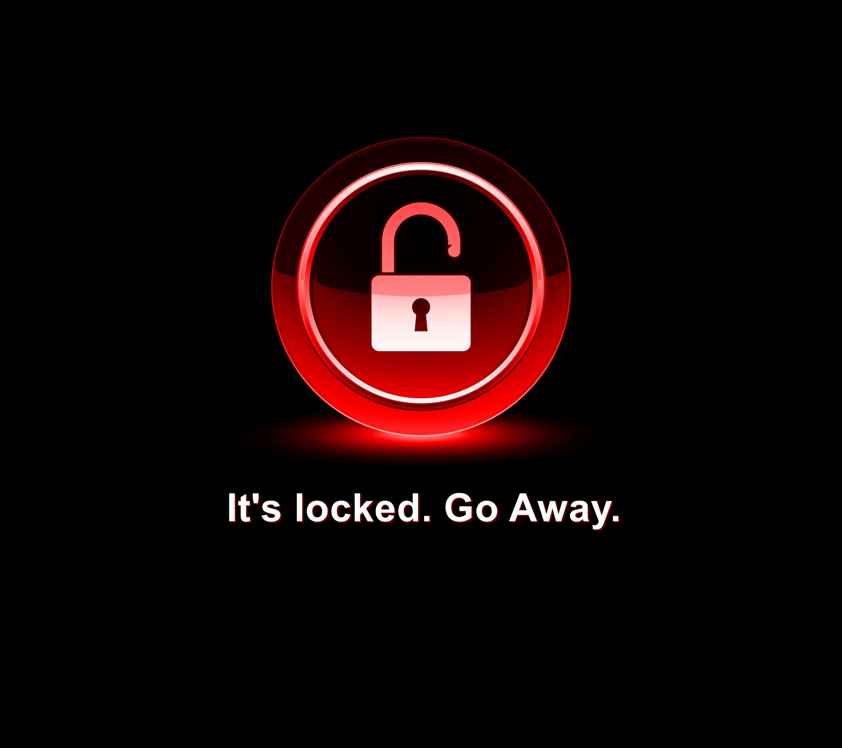 It's Locked. Go Away! Wallpapers Wallpaper Cave