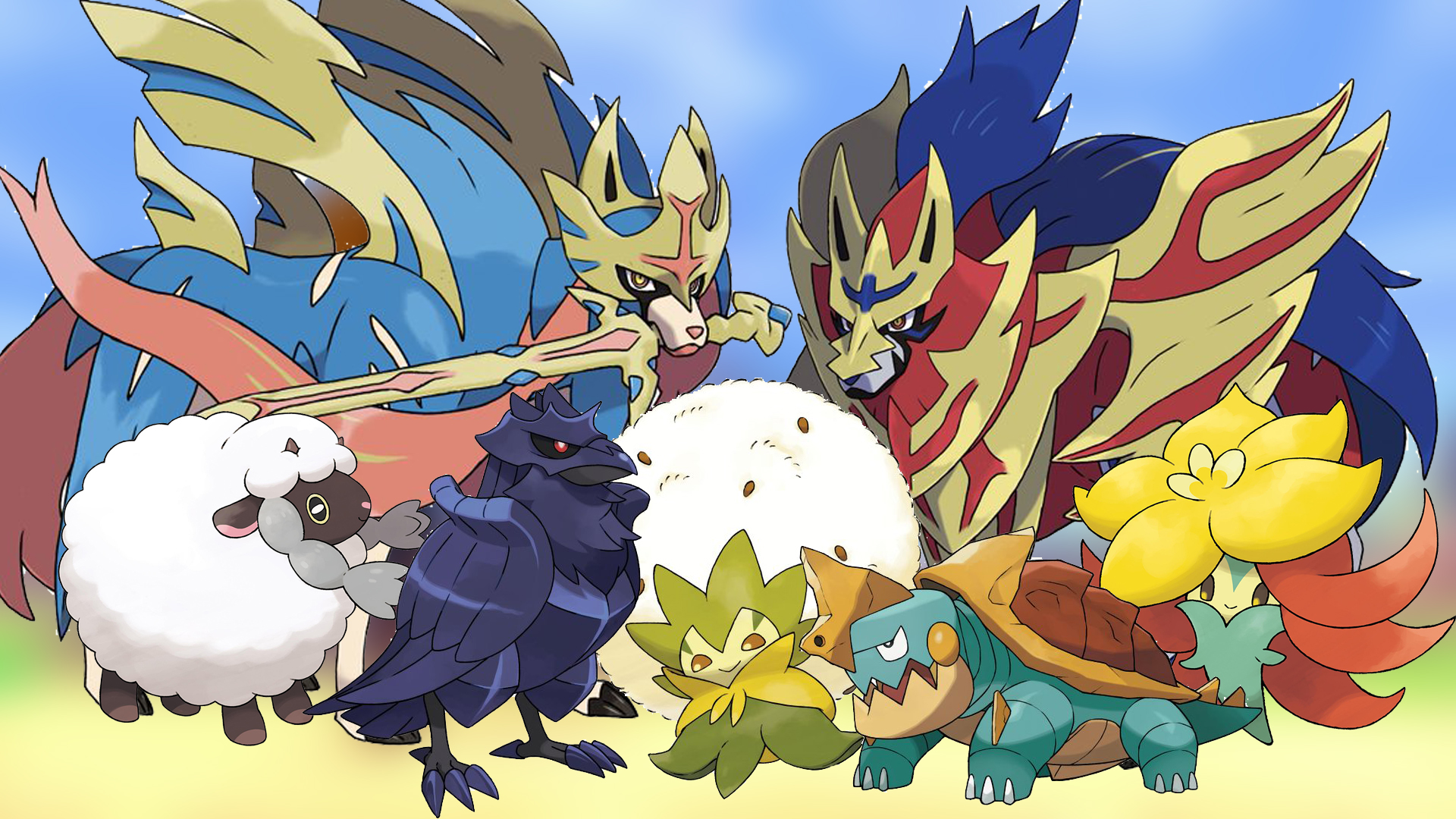 Zacian And Zamazenta Wallpapers Wallpaper Cave