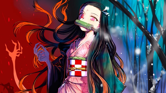 Nezuko kamado wallpaper kimetsu yaiba