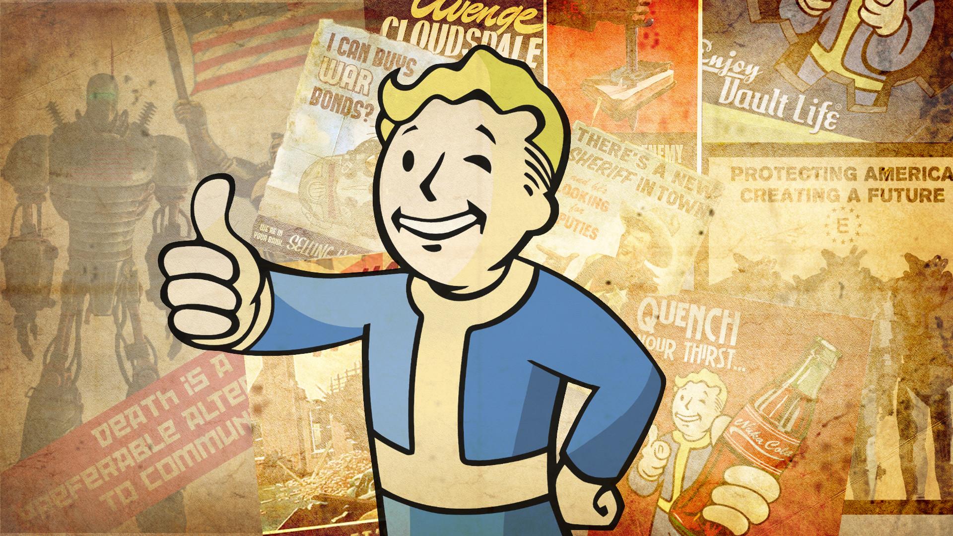 Fallout 4 Vault Boy Wallpapers Wallpaper Cave