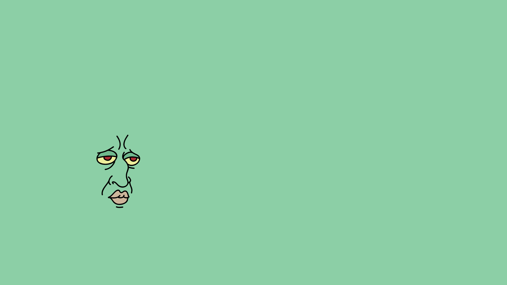 Handsome Squidward Wallpapers Wallpaper Cave