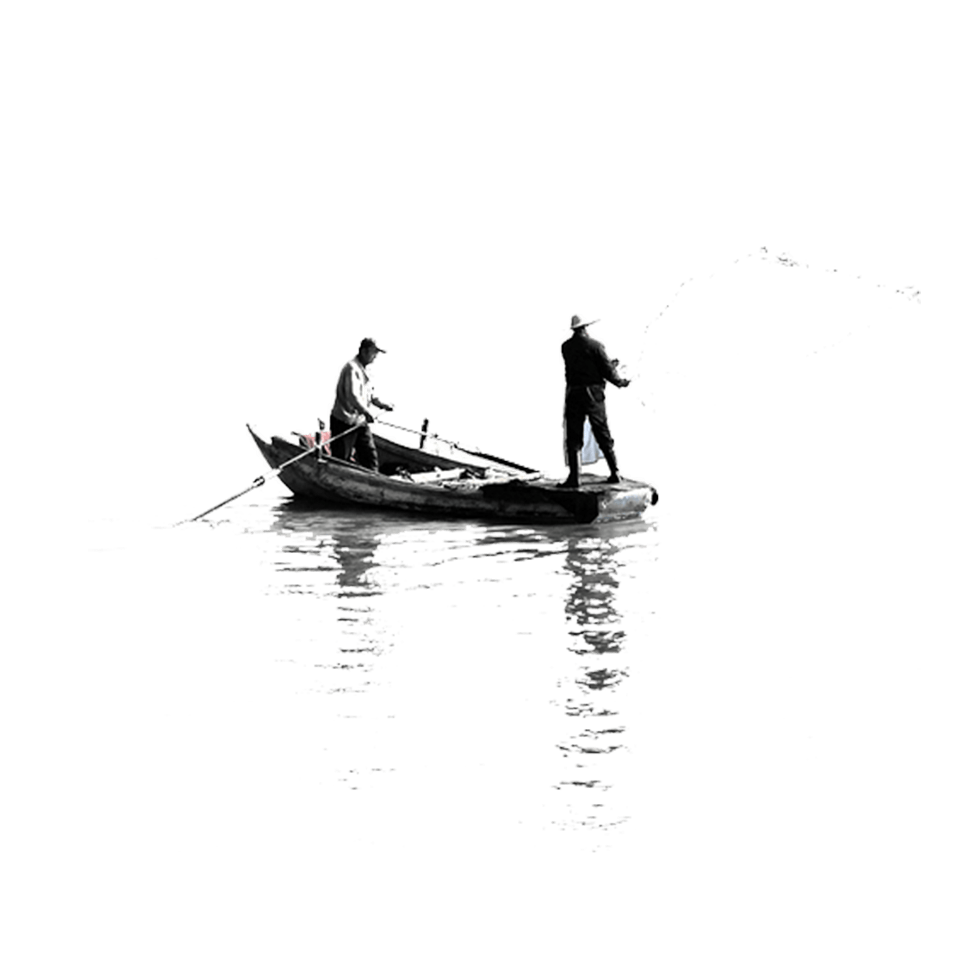 Old Fishing Boat Beach Black And White Wallpapers Wallpaper Cave