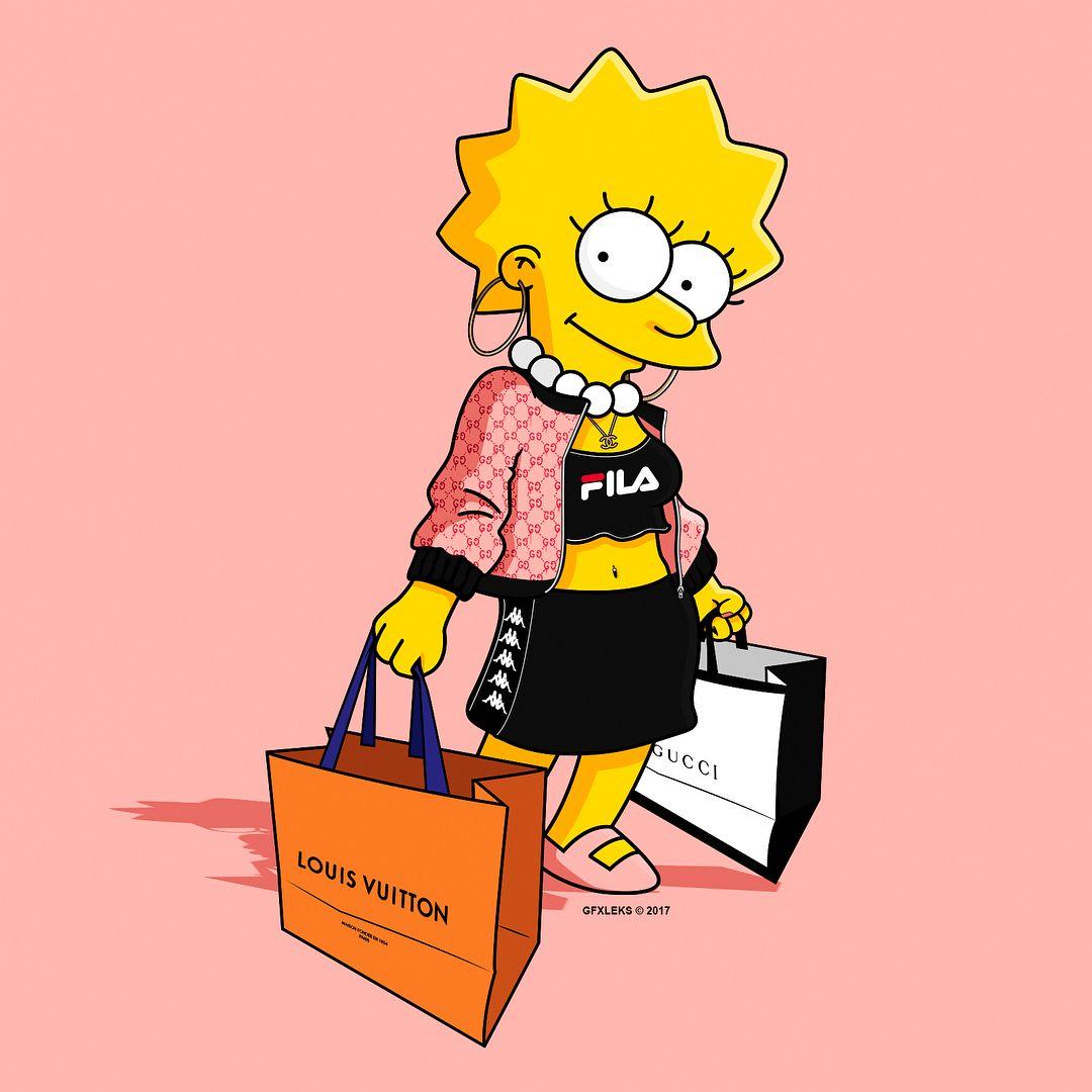 Bart Simpson Wallpaper Gucci Support us by sharing the content upvoting