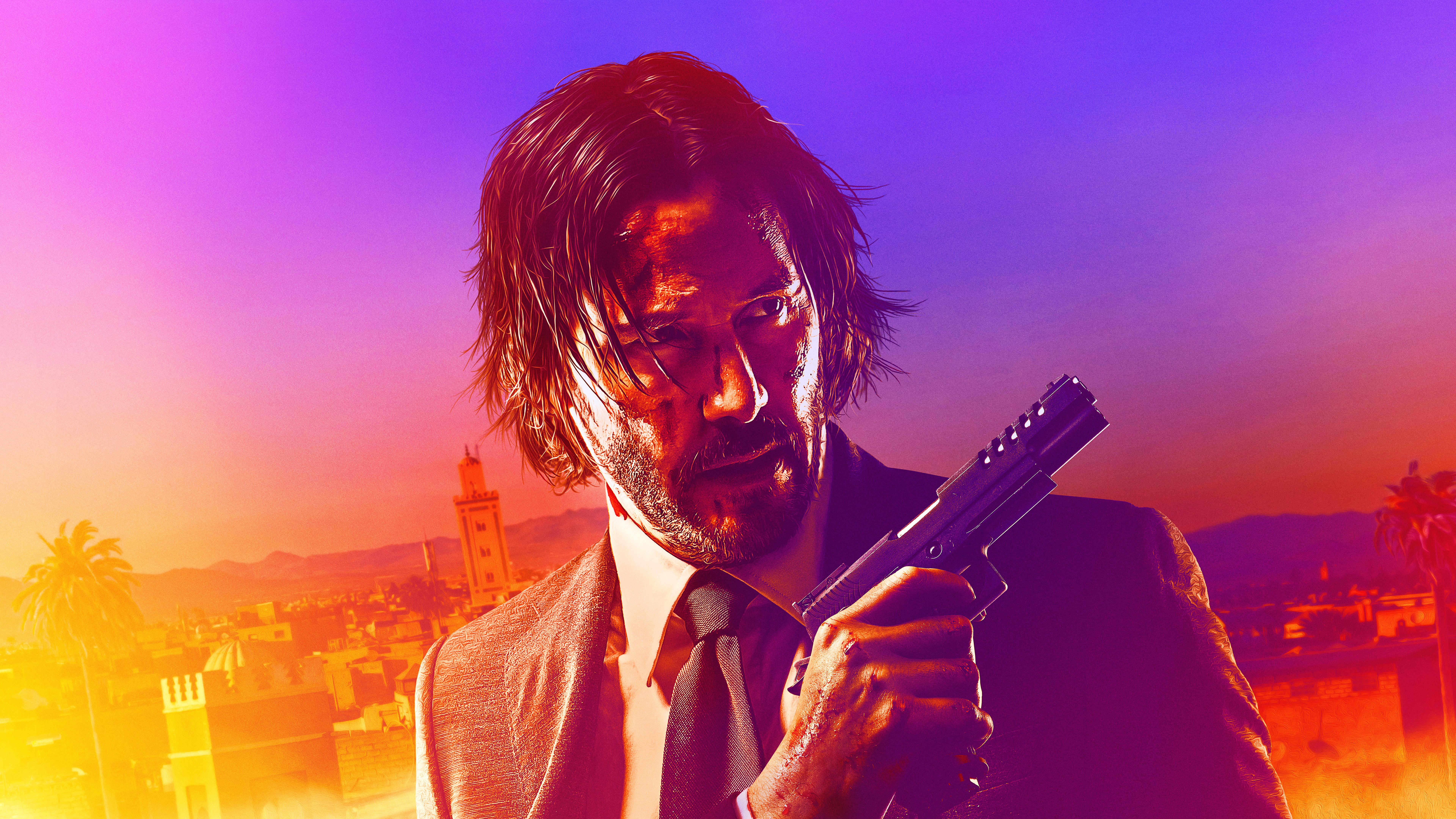 John Wick Cyberpunk Wallpapers Wallpaper Cave