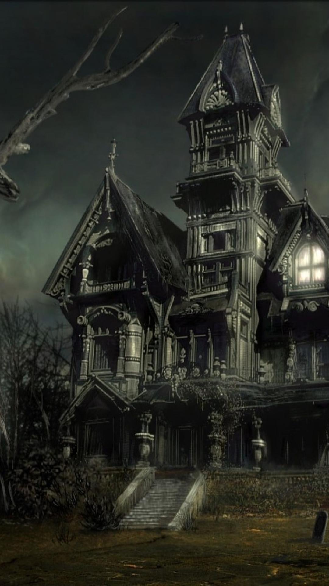 Haunted House Android Wallpapers Wallpaper Cave