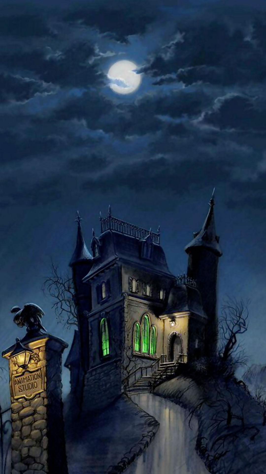 Haunted House Android Wallpapers Wallpaper Cave
