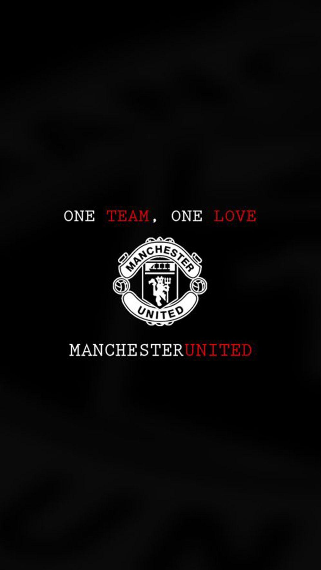 Manchester United Dark Phone Wallpapers Wallpaper Cave