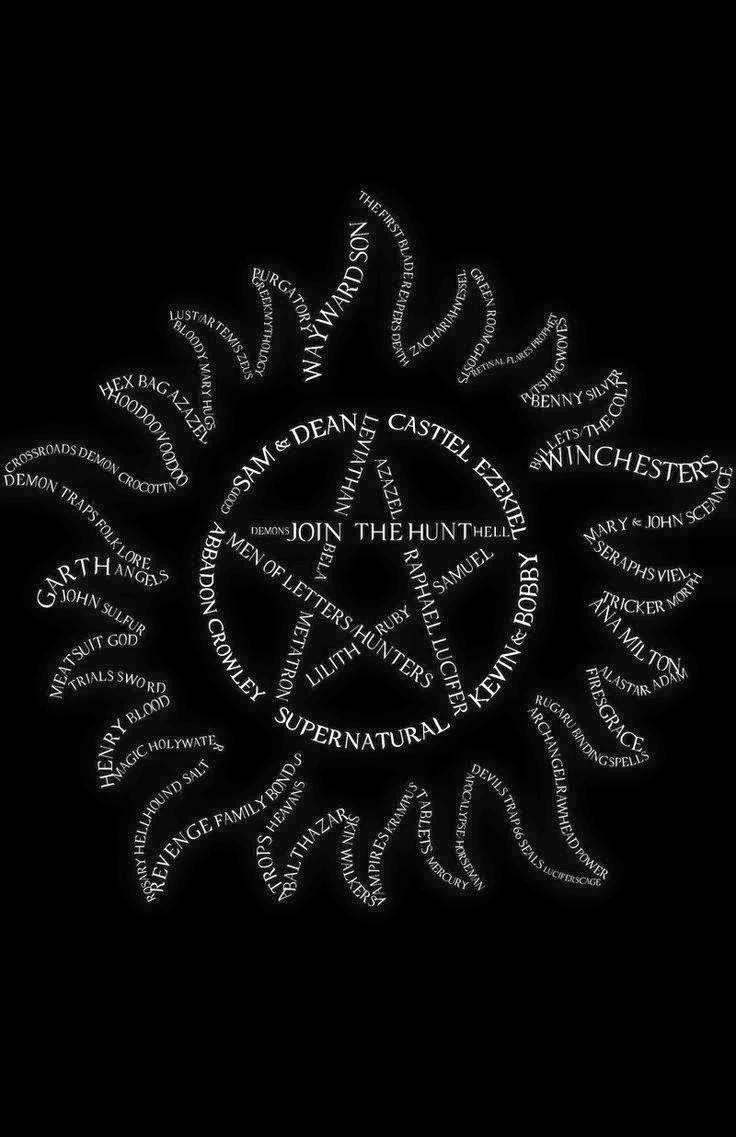 Supernatural Symbol Wallpapers Wallpaper Cave