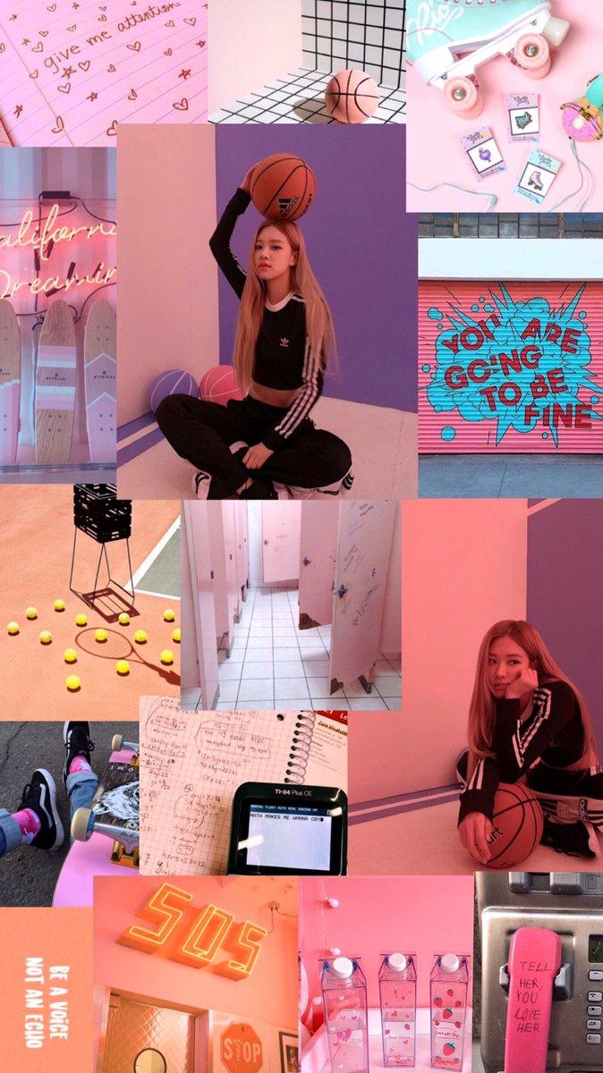 Rose Aesthetic Blackpink Background