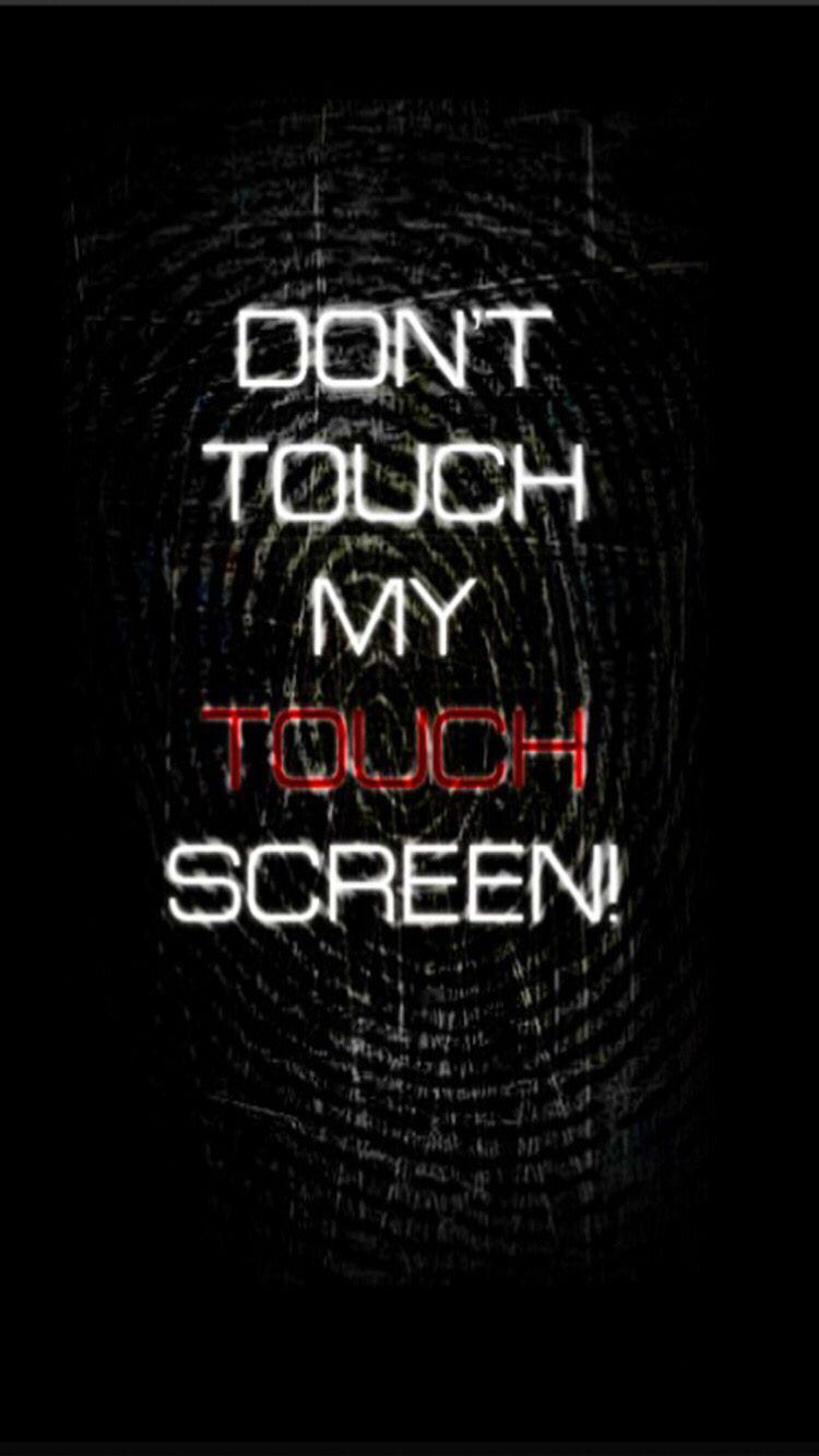 Hd Don't Touch My Phone Wallpapers Wallpaper Cave
