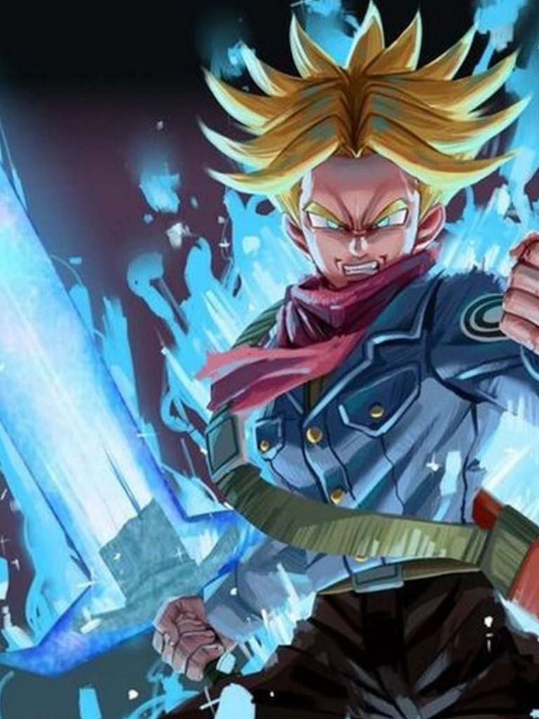 Future Trunks With Sword Wallpaper