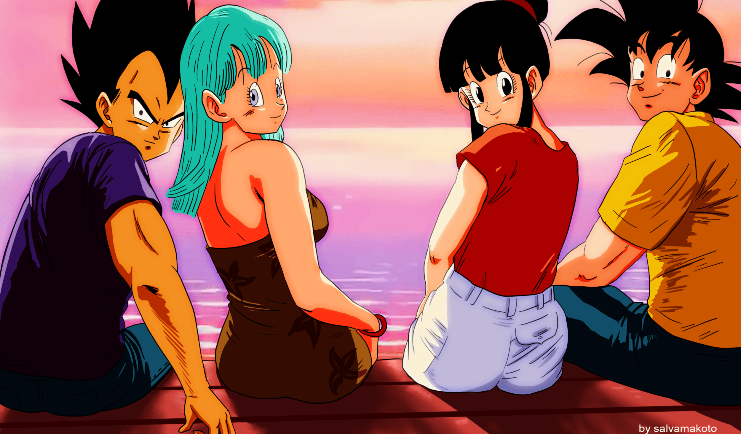 Vegeta And Bulma Wallpapers Wallpaper Cave