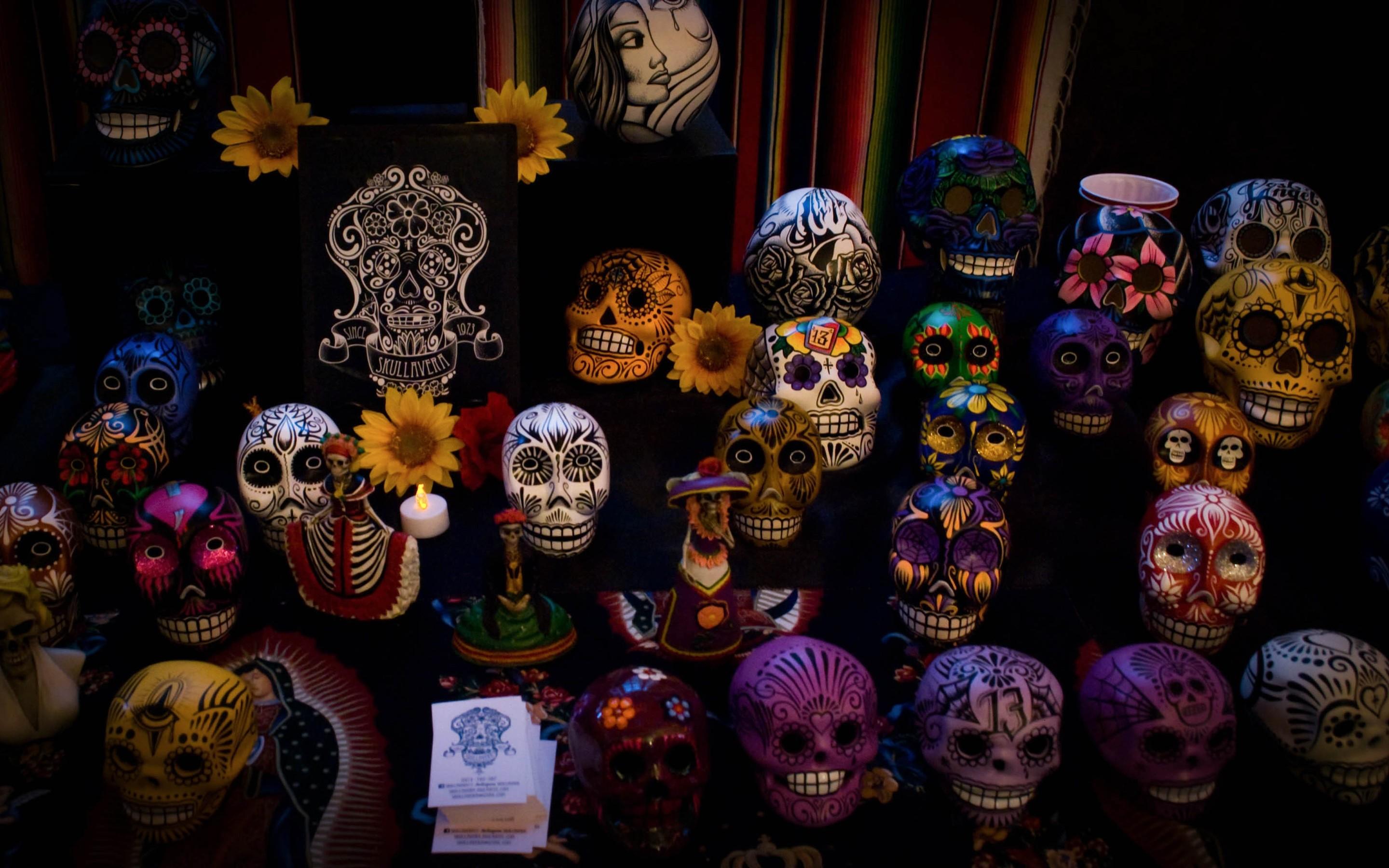 Day Of The Dead Día De Muertos Wallpapers Wallpaper Cave
