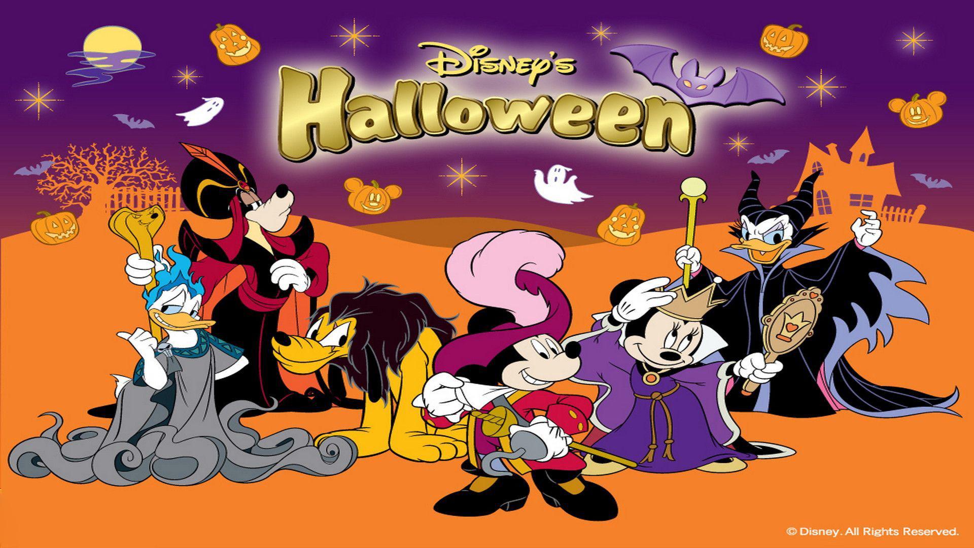 Mickey Mouse Happy Halloween Wallpapers Wallpaper Cave